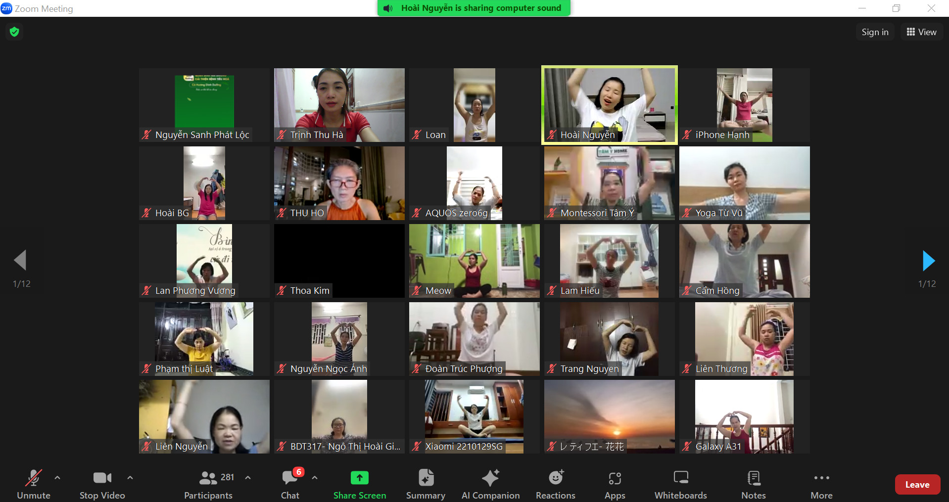 Lớp Yoga trực tuyến tại Gobinde – Yoga Thở Thiền Mantra - học online qua Zoom