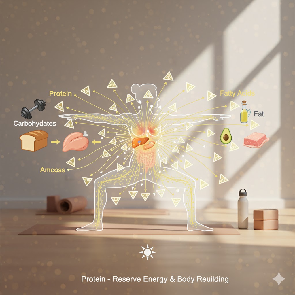 năng lượng trong yoga